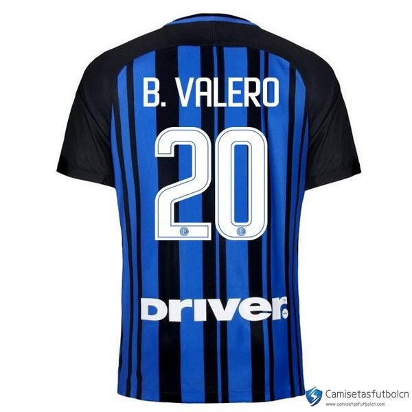 Camiseta Inter Primera equipo B.Valero 2017-18